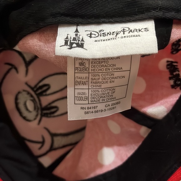 Walt Disney World Minnie toddler hat - Picture 4 of 7
